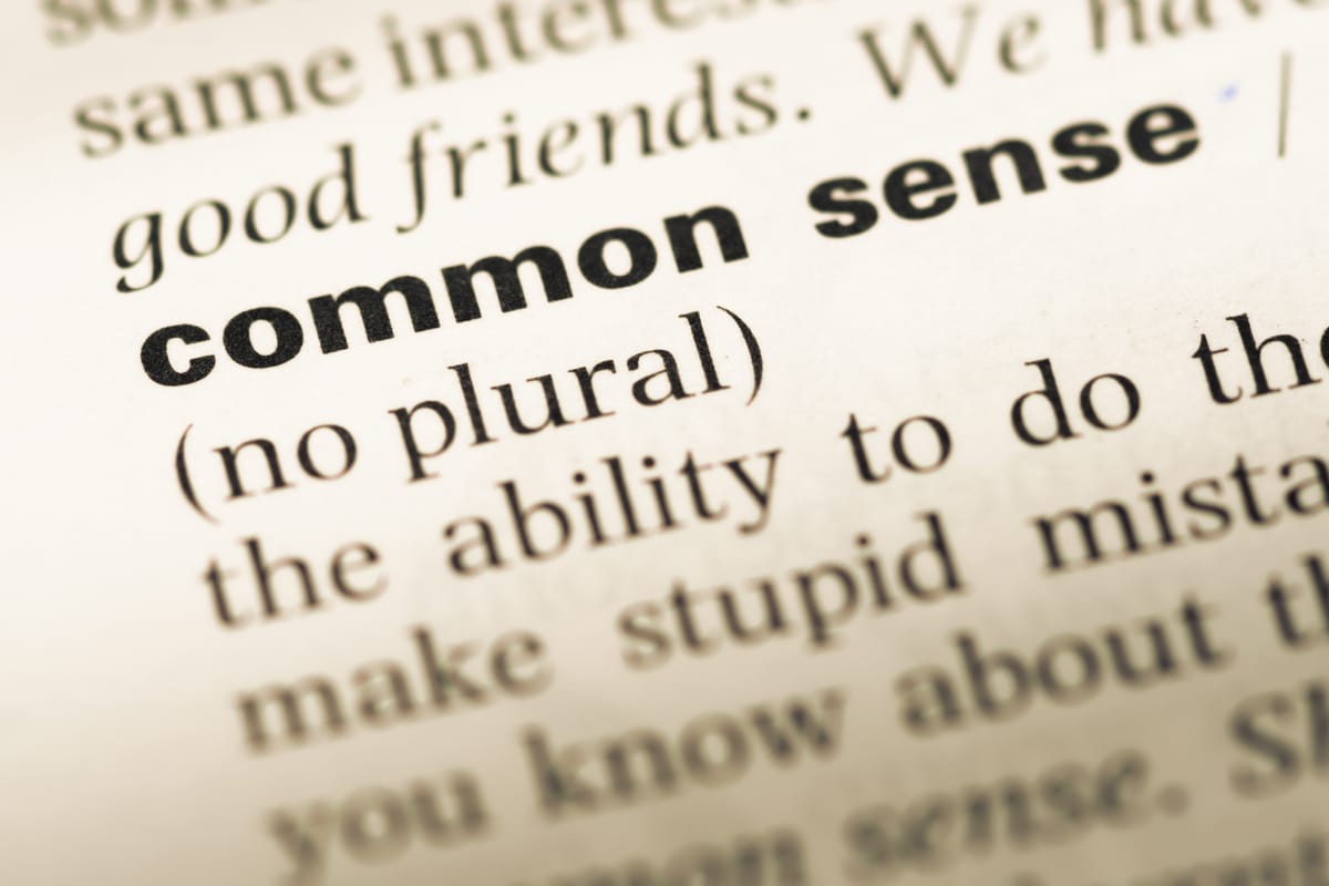 Making sense of common-sense
